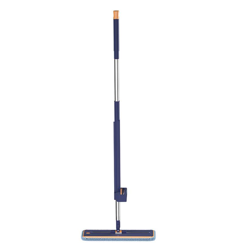Smart Hands-Free Flat Mop with Scraper