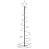 Vidaxl Stożkowa Choinka Z Lampek, 120 Ciepłych Białych Led, 180 Cm