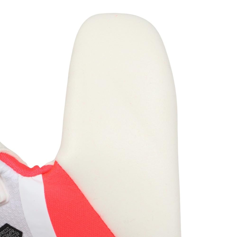 Adidas Predator GL Competition Fußballhandschuhe, Unisex, Erwachsene, BT866 Weiß/Klares Rot/Schwarz (KA7799) 7