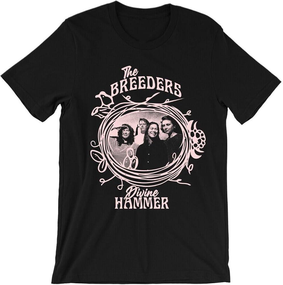 NEW The Breeders band black T-shirt Unisex All sizes S to 5XL 1F1902 Unisex T-Shirt M