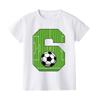 Footballbirthday Print Kids Tshirt 19Y Casual Short Sleeve Child Tee Shirt Fashion Round Neck Childs Tees Top Summer Clothes