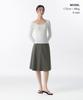 Musinsa Standard Woman Women'S Flare Midi Skirt [Light Khaki]