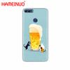 HAMEINUO Beer Summer Cocktai Food Cover phone Case for Huawei NOVA 2 2S 3e PLUS LITE p smart 2018 enjoy 7s mate 7 8 9 10 pro