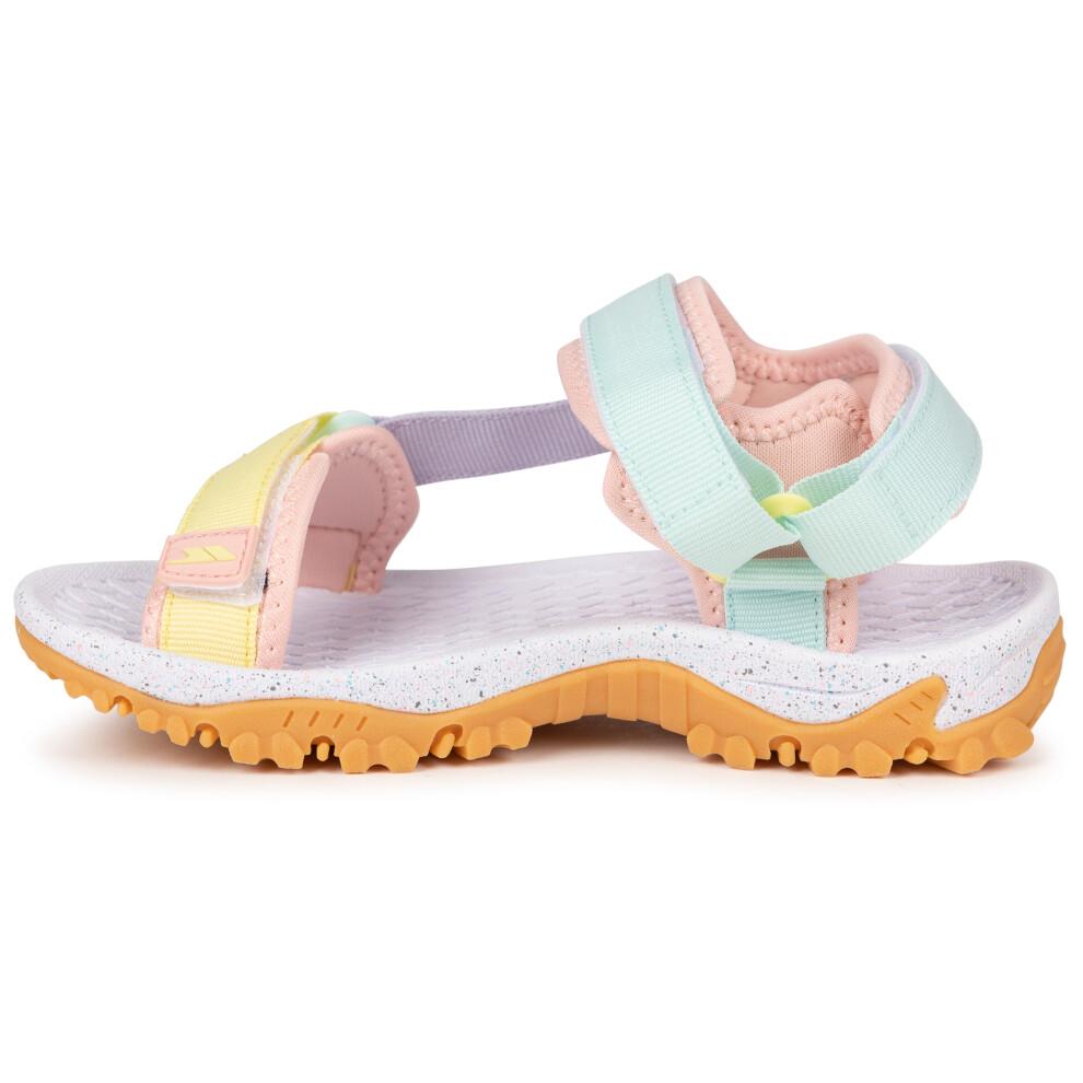 (3, Pink) Trespass Kids Active Velcro Sandals - Gill