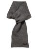 TVRT Tuck-Knit 3-Second Scarf Men's Made In Japan 80% Wool 20% Nylon Warm Muffler 88x17cm Gray