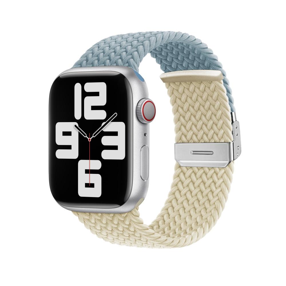 Braided Solo Loop Strap For Apple Watch Band 44mm 40mm 45mm 41mm 42mm Elastic Nylon Correa Bracelet iWatch Series 4 5 Se 6 7 3 8