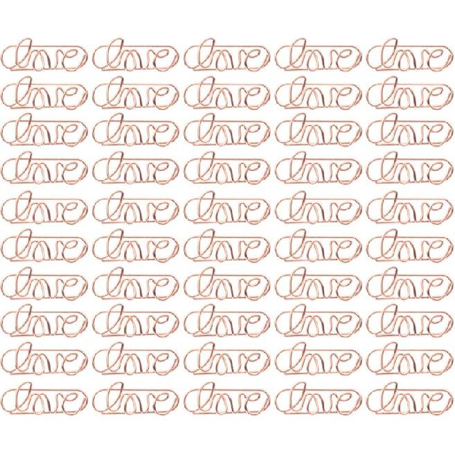 

50 шт. Скрепки для бумаги в форме сердца, металлические, для карточек, заметок, скрепки-сердечки, золотые скрепки, милые скрепки, закладки, зажимы для планера для офиса как