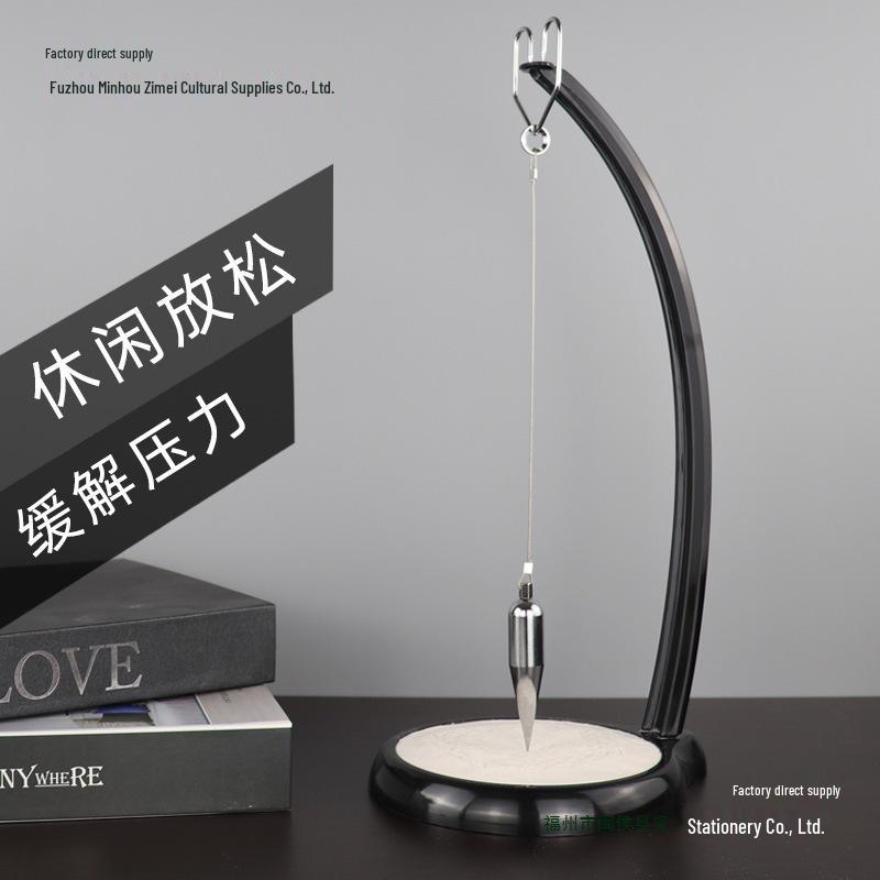 Newton's Cradle Gravity Sand Pendulum: Creative Non-Perpetual Motion Decor, Healing Buddhist-Style Decompression Gift