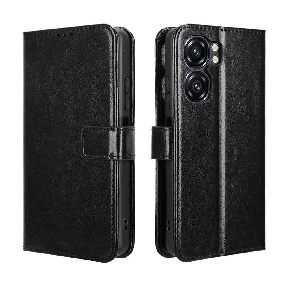 for Oukitel C58/C58 Pro Wallet Case with Kickstand & Card Slots – Shockproof, Dustproof, Business Heavy Duty Flip Leather Cover