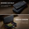 For Samsung Galaxy S24 FE Case CASEME C49 Magnetic Case RFID Blocking Detachable Wallet Leather Phone Cover