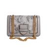 Foreign trade women's bag 2025 new literary and artistic national style embroidery thread shoulder bag fashionable retro messenger chain small square