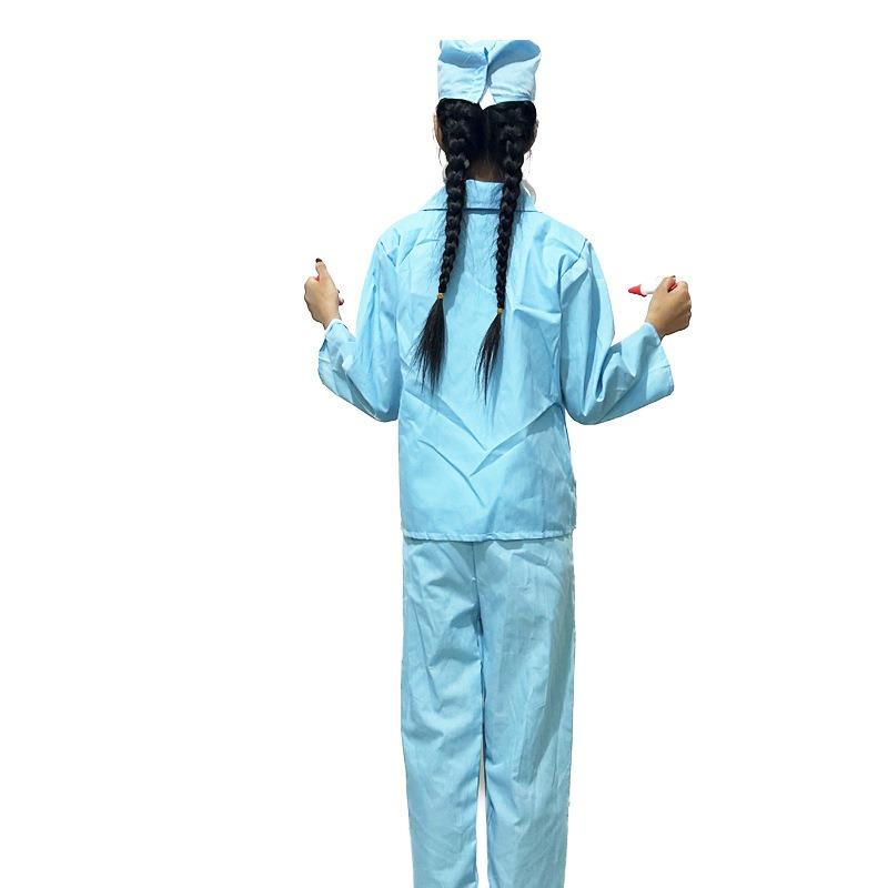 Halloween Children's Career Experience Show Costumes Children's Doctor Costumes Nursing Uniforms Dentist Veterinary Stage Show