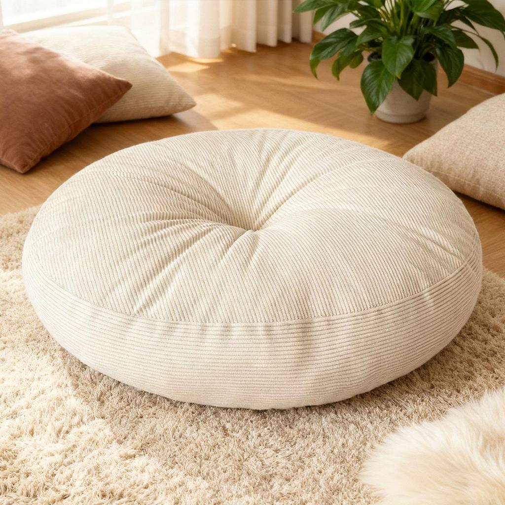 Round Floor Pillow, Decorative Chair Pad, Soft Meditation Cushion, Seat Cushion Floor Cushion Pad for Office Living Room