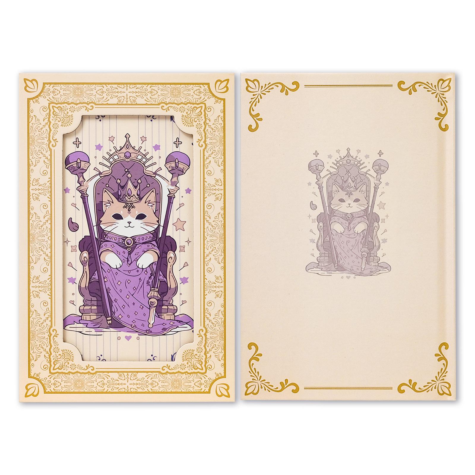 

Высококачественная ретро-серия «Возвышение кошки», портативный блокнот, студенческий дневник, творческий дневник, полое магнитное притяжение