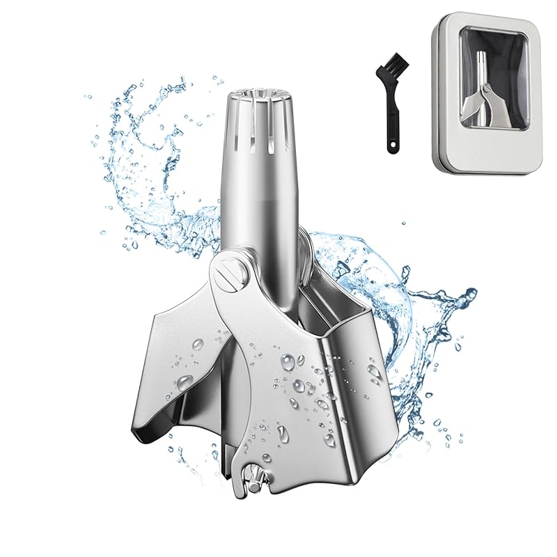 

Nose hair cutter [2025 new release] BEICHI nose hair cutter men s ladies long hair cutter etiquette cutter manual nose hair trimming rotary small size