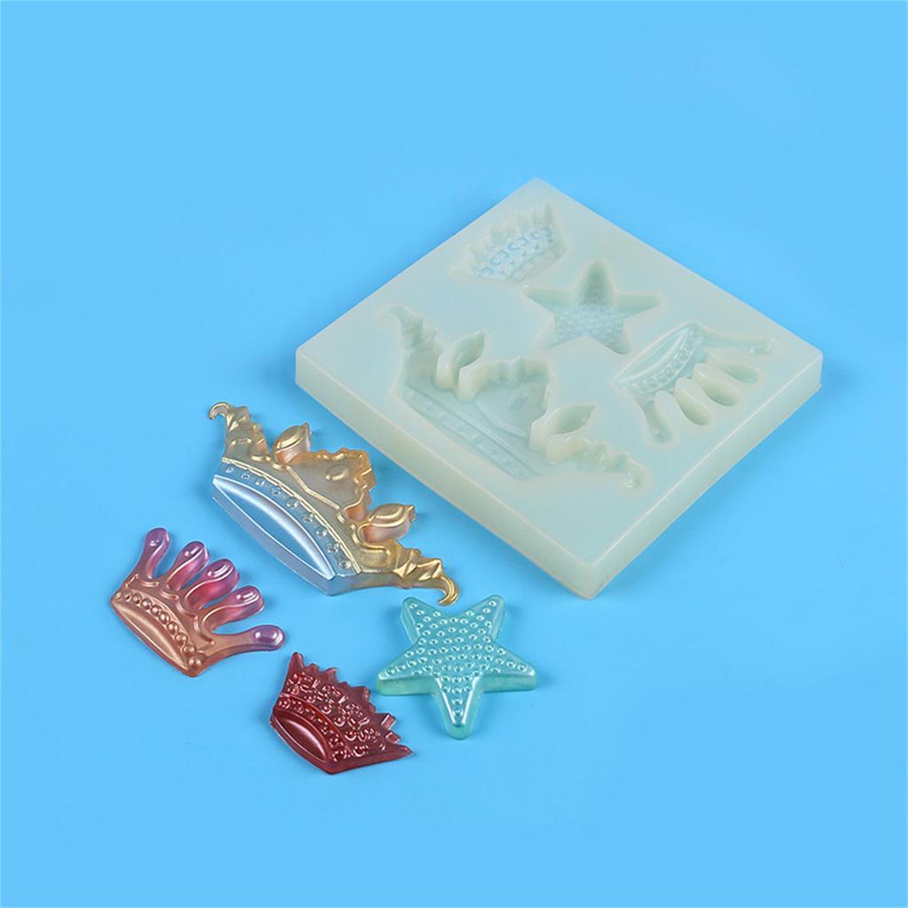 Crown Swan Wings Silicone Mold Fondant Chocolate Mould DIY Cake Dessert Mould Homes Kitchen Baking DIY Supplies