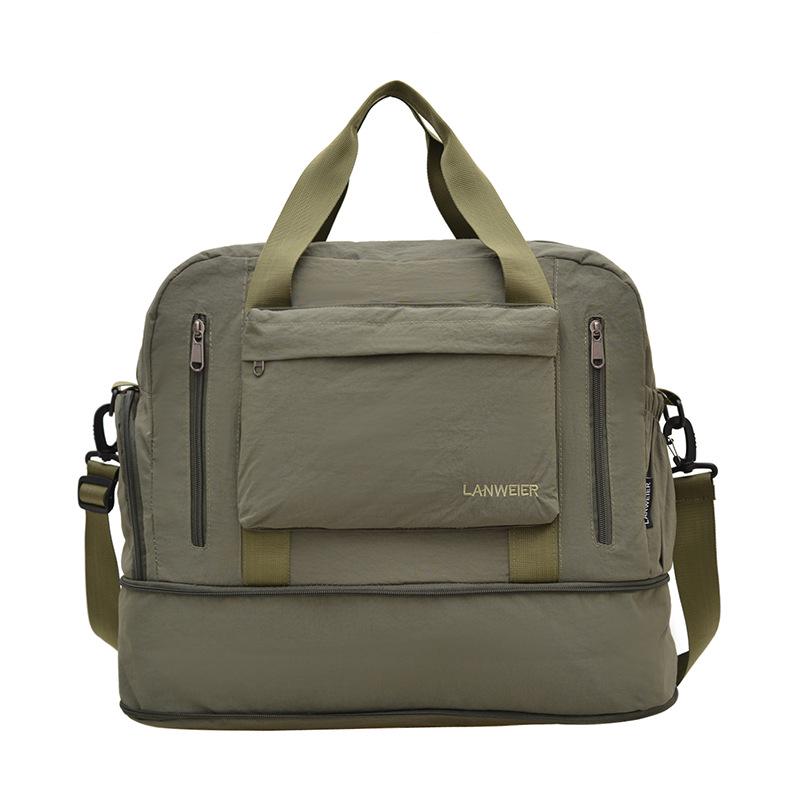 Expandable Women's Lightweight Yoga & Travel Handbag – Durable, Casual Fitness Bag for Short Trips