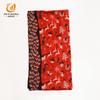 Christmas red background snowman print Bali yarn scarf sunscreen beach scarf scarf production