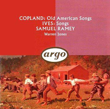 CD SAMUEL RAMEY, WARREN JONES - AARON  - Songs 4330272 Argo 1991 US Classical Used