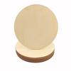 10/20/50/100pcs 90mm Wood Circles for Crafts Unfinished Wood Blank Rounds Wooden Cutouts for Crafts Painting Wedding Decor