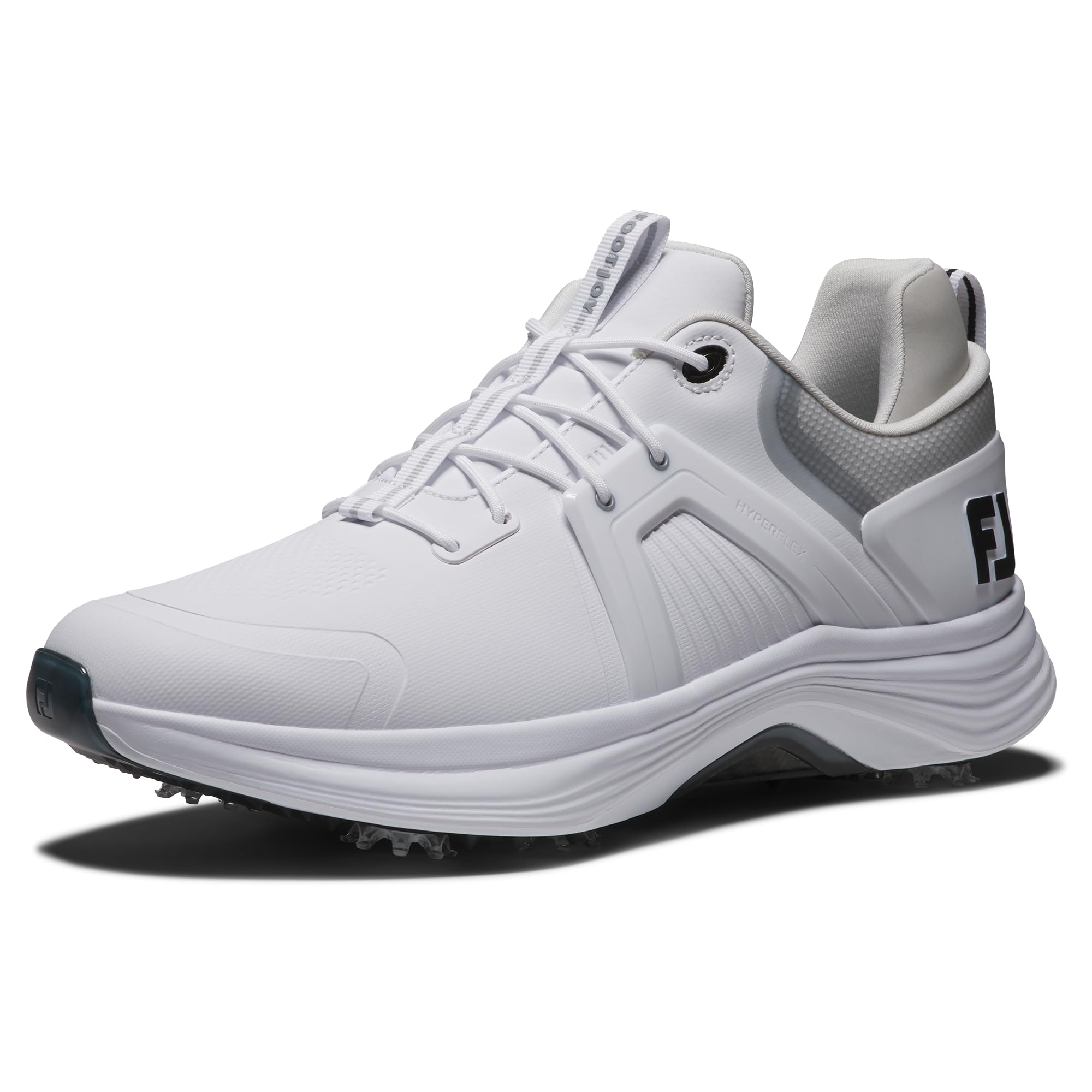 

FootJoy Hyperflex Carbon Laced Golf 3E Men s Shoes, White/White, 28.5 cm,