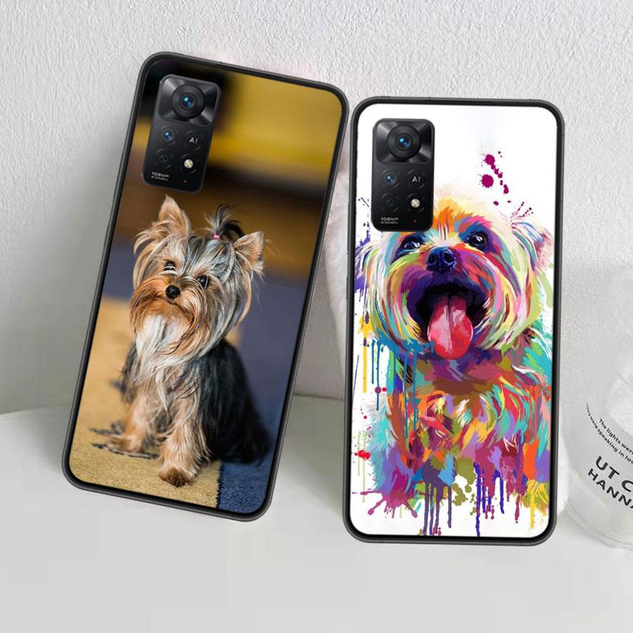 Yorkshire Terrier Dog Phone Case For Redmi Note 14 13 Pro 5G Plus 12 12C 10 10A 10C 9 9A 9C 9T 8 8A K60 K70 Pro Xiaomi Cover She