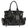 2025 Winter New Fashionable Women's Handbag, Niche High-End Large Capacity Motorcycle Style Shoulder Crossbody Tote Bag
