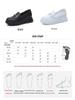 2023 Spring Collection: Women's Real Leather Heightening Mary Jane Loafers, Small Leather Shoes, Nurse Style YH812