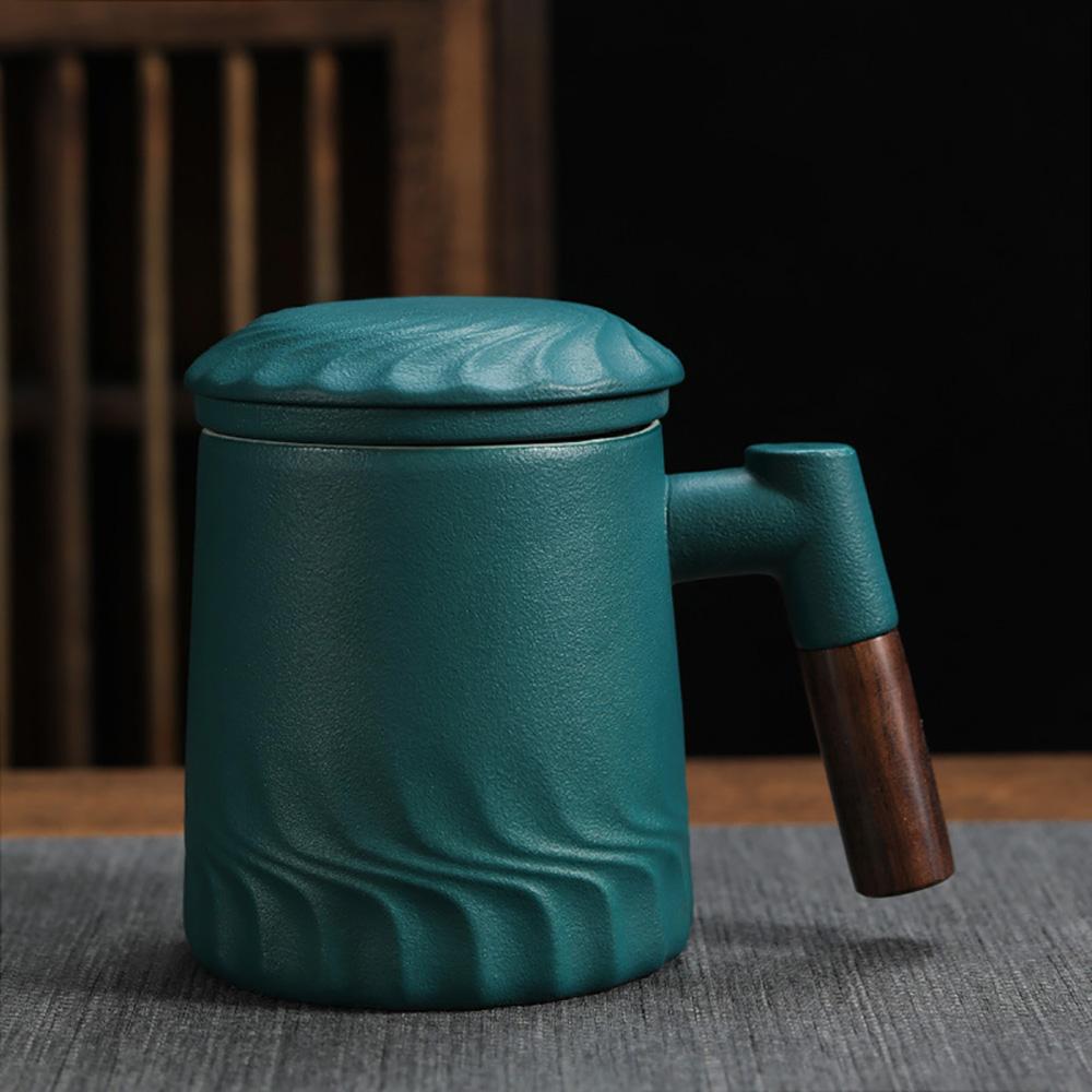 Beautiful Large Tea Mug With Filter Color Changing Mug Cup Cute Mugs Coffee Cups Christmas Mugs Set Thermal Original Ceramic Lid