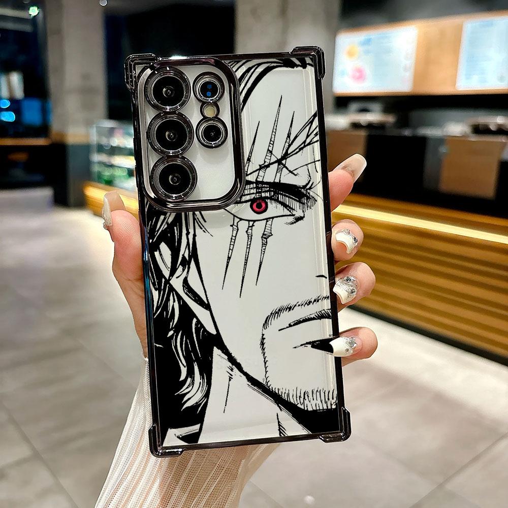 One Pieces Coque For Galaxy S26 Ultra Phone Case Sanji Zoro Luffy For Samsung S26 S25 S24 S23 S21 Ultra S20 FE S25 Plus 5G Cover