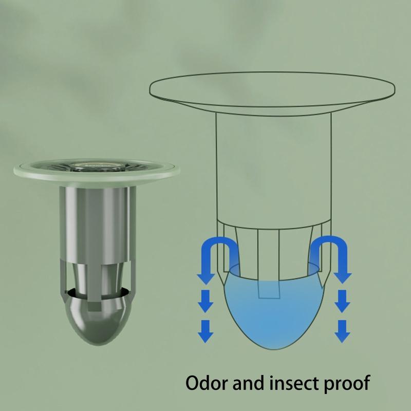 Floor Drain Core Toilet Insect-proof Anti-odor Deodorant Floor Drain Cover