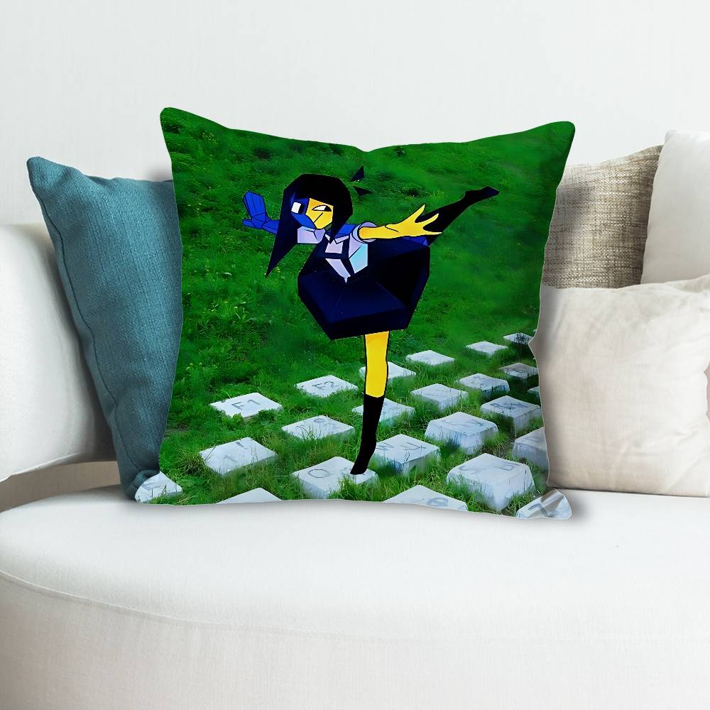 JJoel GGuerra Ena Anime Berühmtheit Merchandise AllMatch Bedruckte Kissenhülle Sofa Auto Büro Zimmer Dekoration Schutz