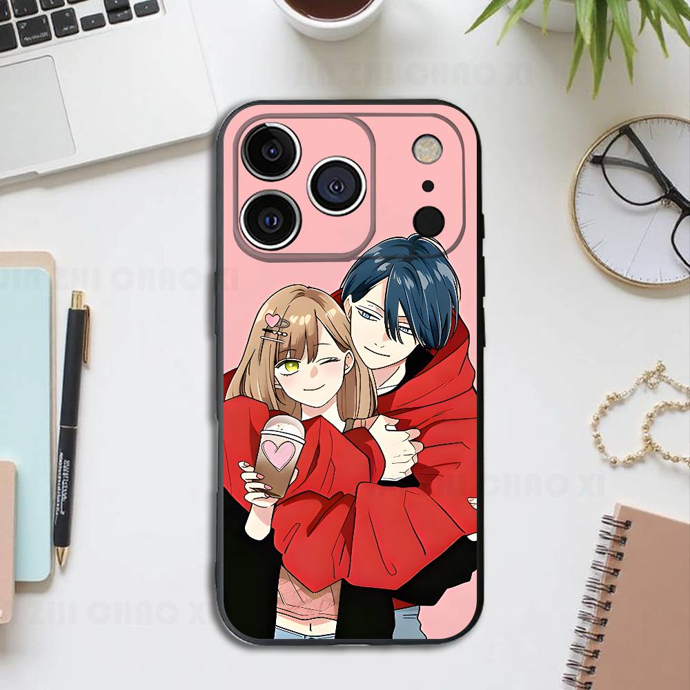 

Anime Y-Yamada T-Tendou Silicone Phone Case For IPhone 17 16 15 14 13 12 11 X XS Plus Pro Max Shockproof Soft Cover iPhone16pro