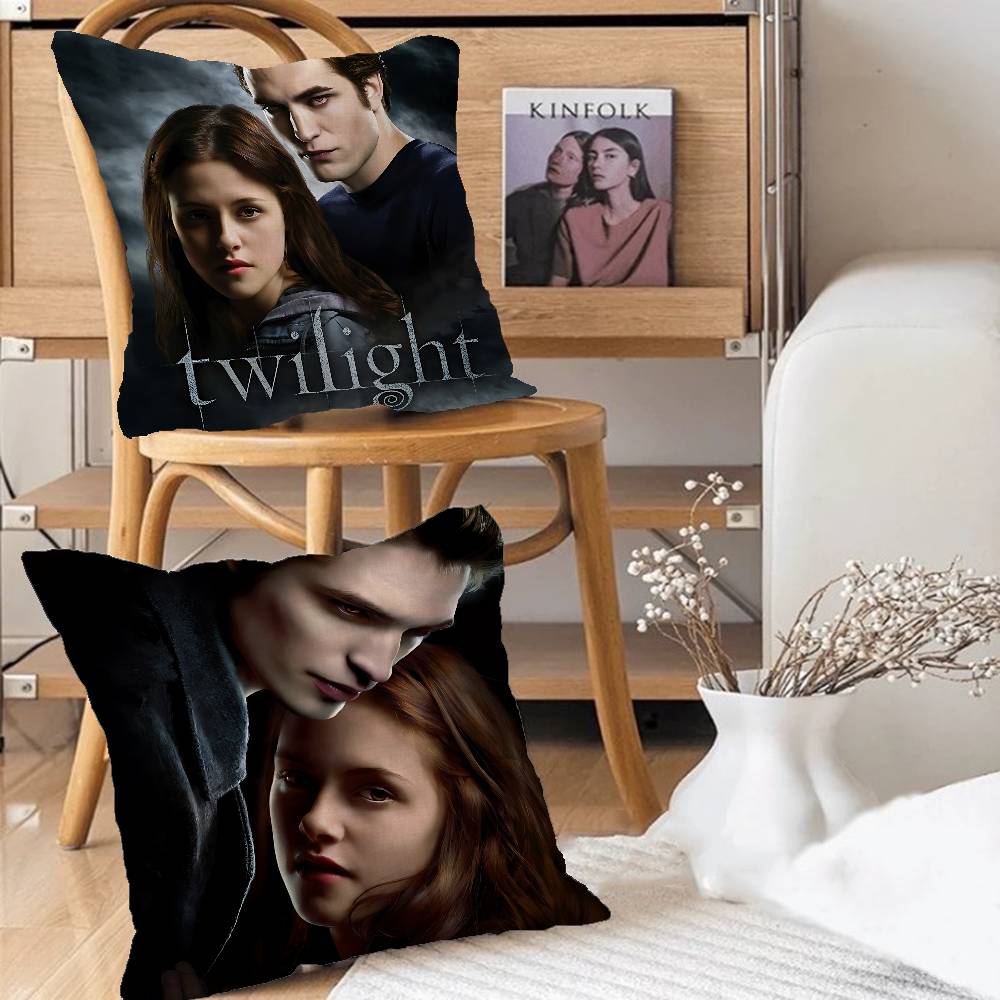 Classic Movies T-twilightS Pillow Case Removable Washable Cushion Cover – All-Season Soft Linen