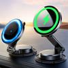 Magnetic car phone holder with inductive charger 15W black