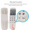   Wall Telephone   Hotel Incoming Caller ID LCD Display Landline Phone Black