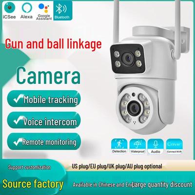 iCSee Dual-Lens Outdoor HD WiFi Security Camera