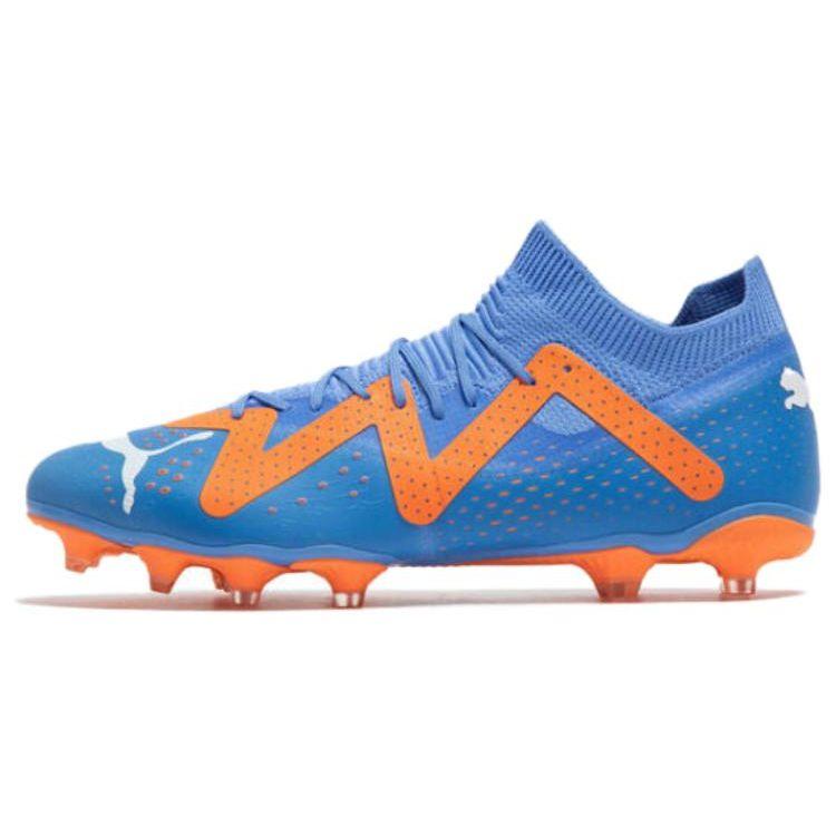 Puma Future Match FG/AG Supercharge Pack - Blue Glimmer Men Sneakers White Ultra-Orange 107180-01