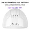 48W 4-Gear Timing UV LED Lamp ABS Manicure Phototherapy Nail Polish Dryer Lights Polish Gel Quick Drying Machine