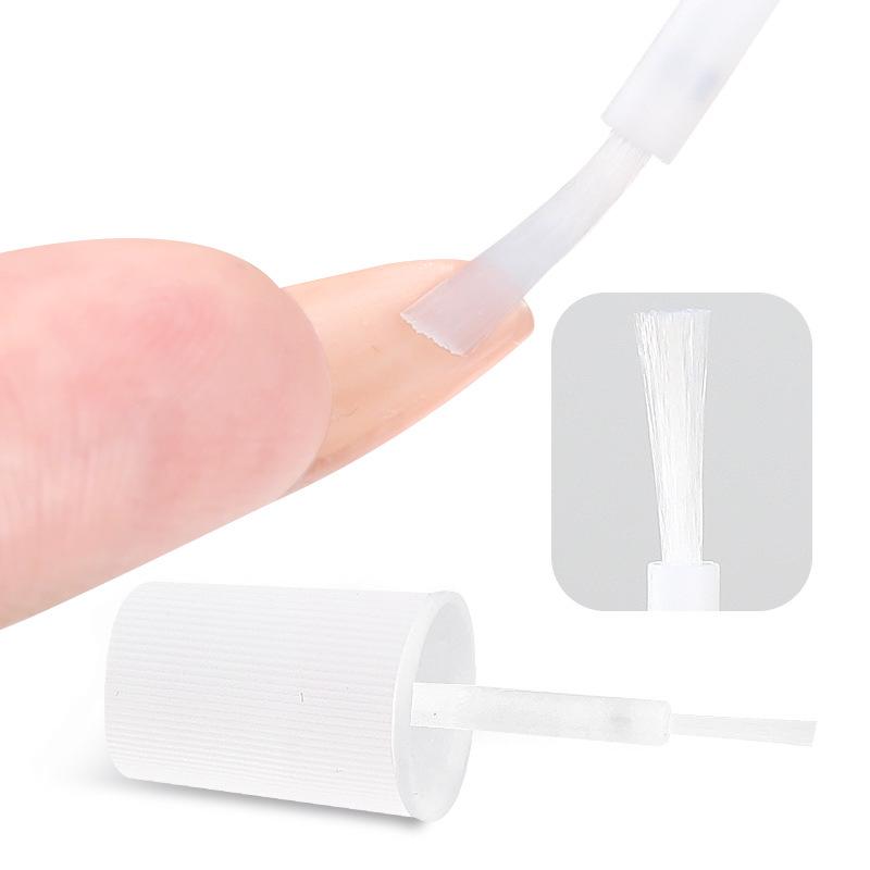 Long-Lasting Nail Glue with Brush for Press-On Nails, Nail Art, Stickers, Tips, & Remover