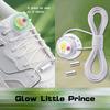 1Set Automatic Shoelaces Without ties Glow Swivel Buckle Laces Kids Install simple Tennis Sneakers Shoelace Shoe Accessories