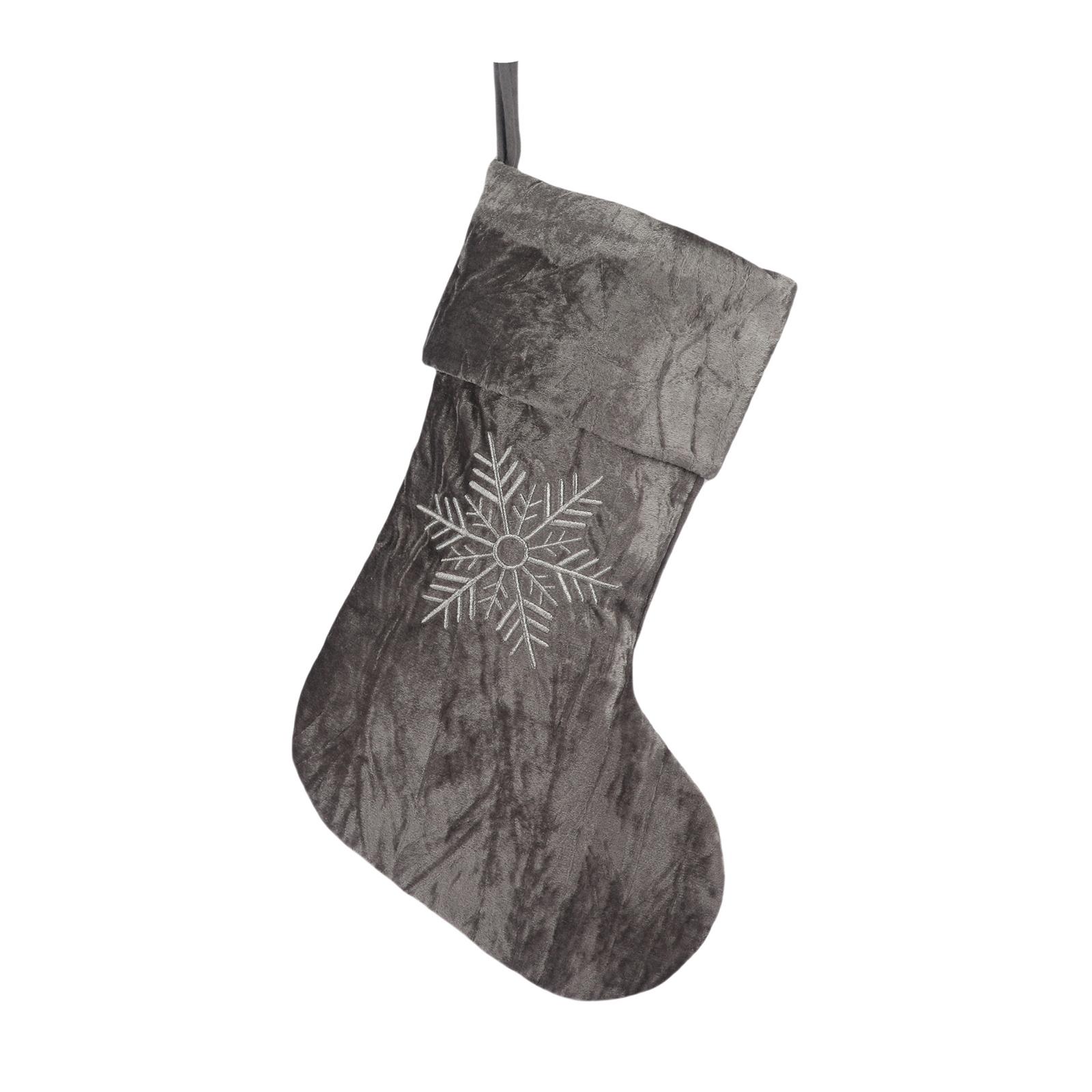 

Рождественские украшения Снежинка Рождественские носки Высококачественные рождественские носки Украшения для рождественской елки One Size