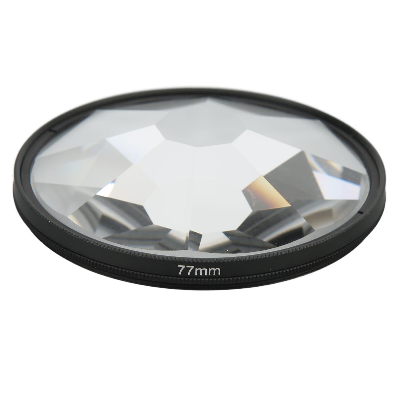 

77 мм Калейдоскоп Стеклянная Призма Камера Фильтр Объектив Камеры Фото Аксессуары Для Кино Музыки