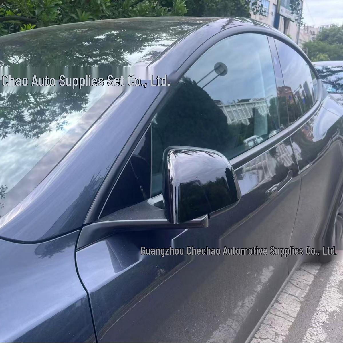 

Carbon Fiber Rearview Mirror Cover for 25-Year-Old Tesla Model Y
