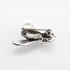 Vivid Women Glowworm Brooch Sequins Wing Insect Brooches Antique Silver Color Enamel Animal Jewelry Gift Kids Women Scarf Pin
