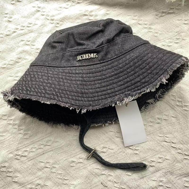 Damen Stoff Stoff Fischer Eimerhut Verstellbarer Sonnenhut Strand Outdoor Camping Reise Kopfbedeckung für Urlaubsbekleidung