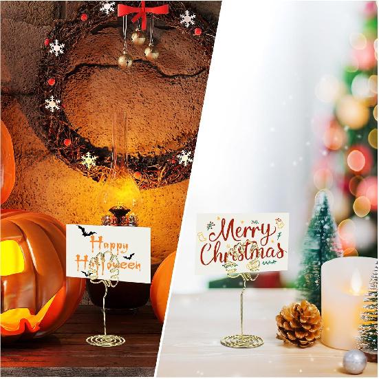 Table Number Holders, Place Card Holders, Picture Holders for Tables, Photo Holders for Tables, Small Table Card Holders for Centerpieces, Wedding