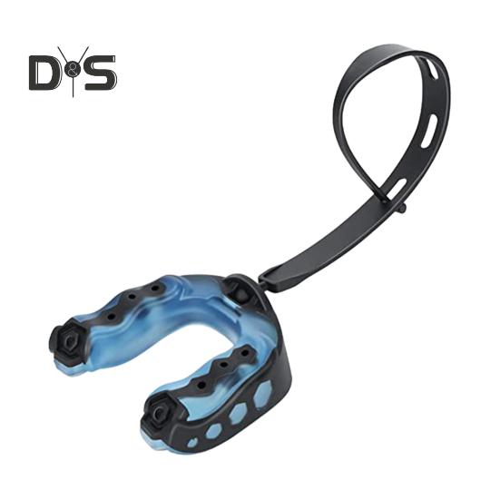 Apărător de gură pentru fotbal pentru adulți, sport pentru tineri, cu cureaua, pentru fotbal, box, pentru rugby, lacrosse, hochei