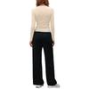 Women's Long-Sleeve Casual Sports Two-Piece Set With Loose Wide-Leg Pants