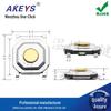 TS-C005 Dustproof 4-Pin SMT Tactile Micro Switch: 4x4x1.5/2mm with Copper Head, LCD Compatibility.